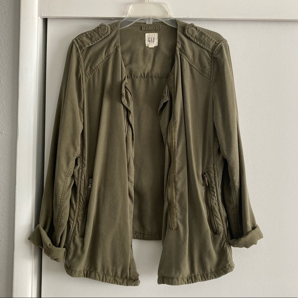 Gap utility jacket olive/army green